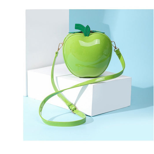 Sarah Express Apple-Shaped Crossbody Bag