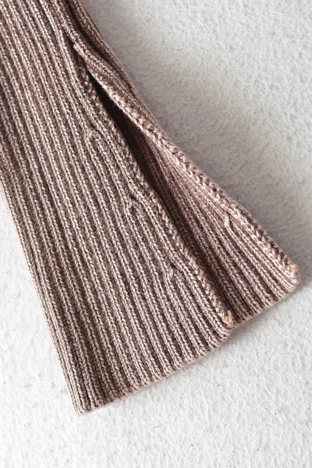 Sarah Express Women's Ribbed Off-Shoulder Zip Up Long Sleeve Cardigan