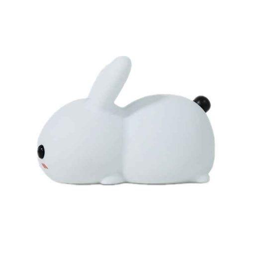 Sarah Express Cute Rabbit Silicone Night Light - Touch Control LED Lamp for Kids & Nursery