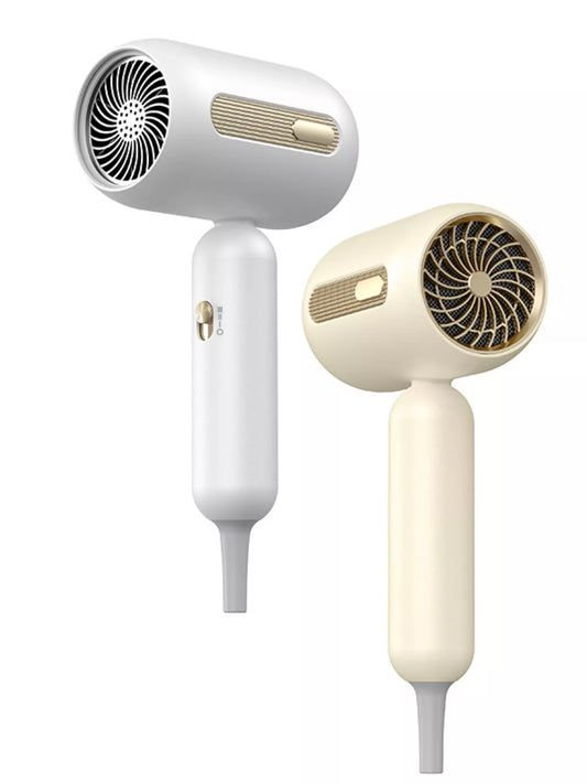 Sarah Express Lightweight Portable Hair Dryer with Blue Light & Negative Ion Technology Beige