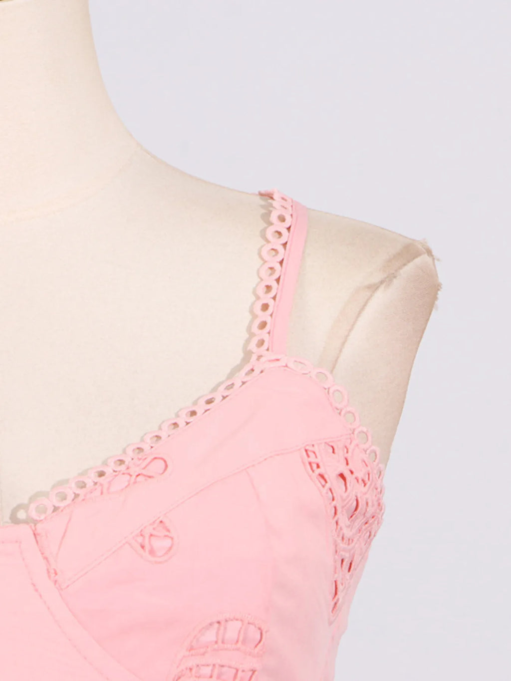 Sarah Express Women's Hollow Out Adjustable Strap Mini Dress