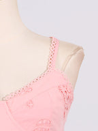 Sarah Express Women's Hollow Out Adjustable Strap Mini Dress