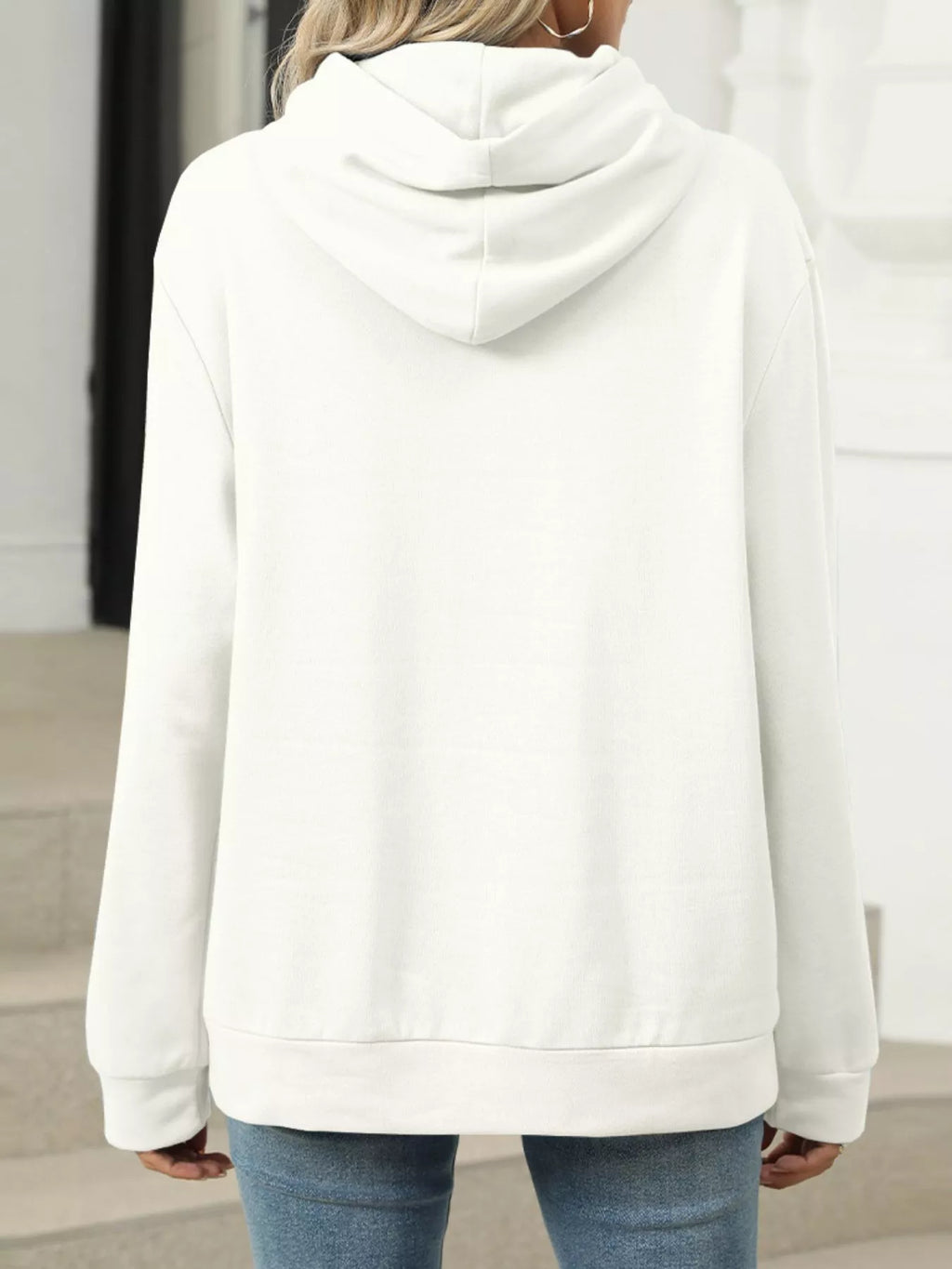 Sarah Express Women's Kangaroo Pocket Long Sleeve Hoodie