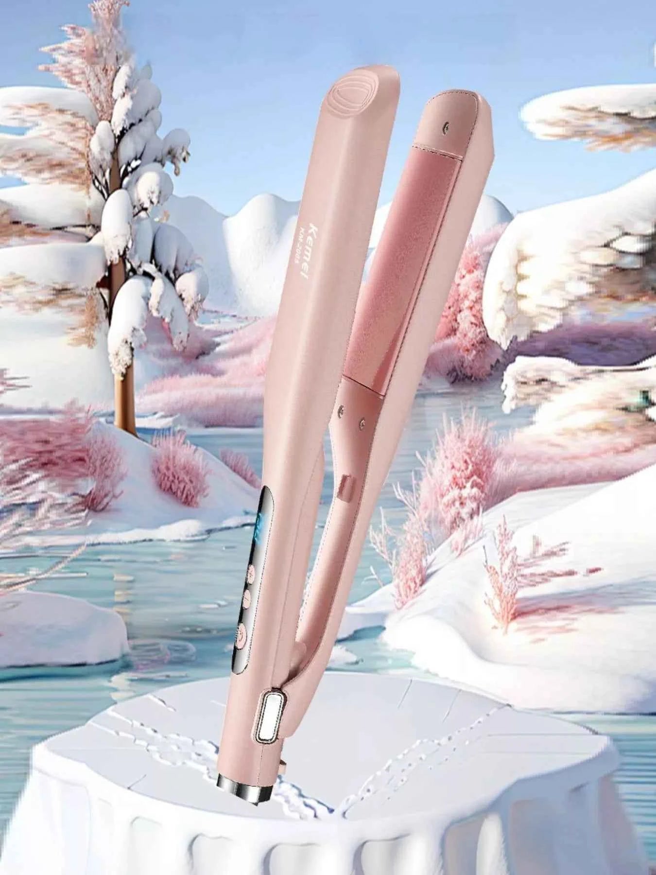 Sarah Express Adjustable Temperature Control Hair Straightener - Multi-Speed Professional Styling Tool