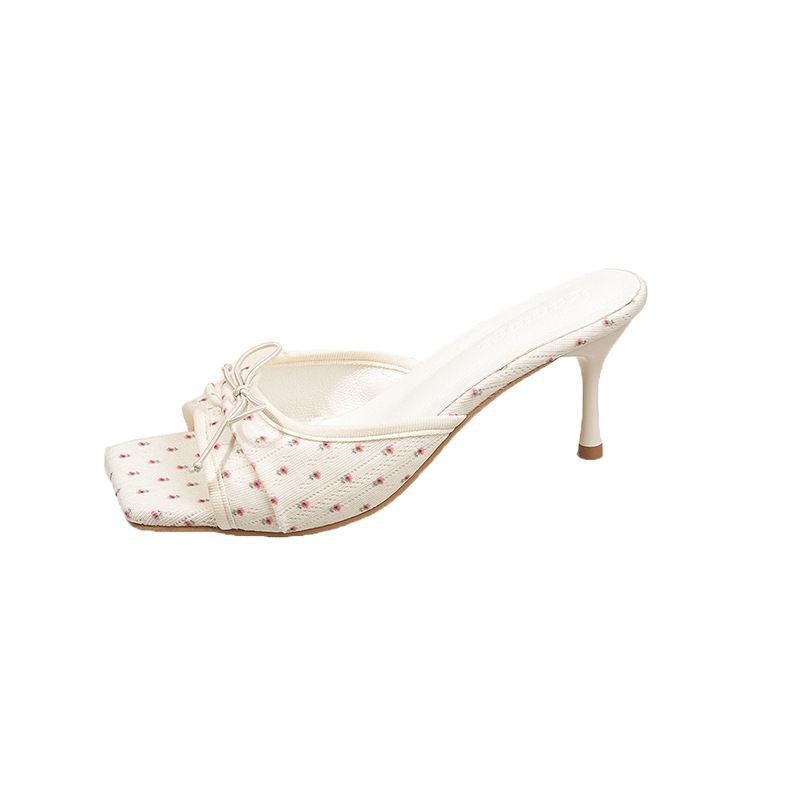 Sarah Express Bowtie Peep-Toe Sandals