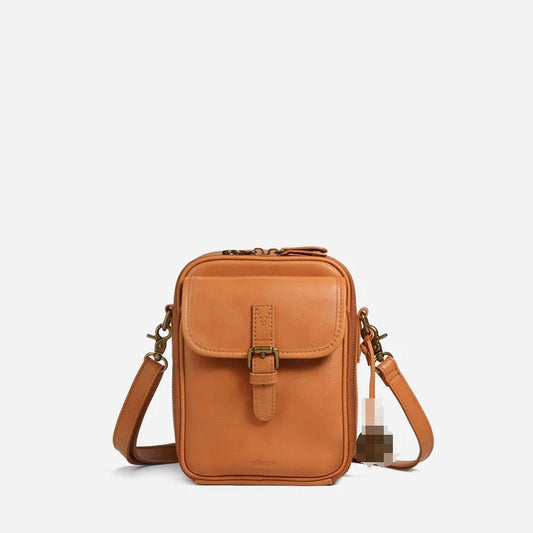 Sarah Express Women's Small Crossbody Bag - PU Leather Shoulder Purse with Adjustable Strap