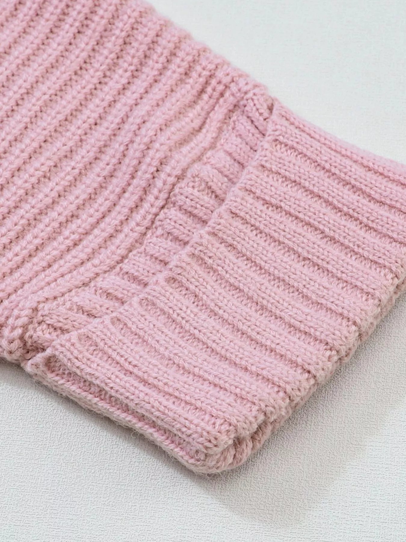 Sarah Express Women's Chunky Knit Open Front Cardigan