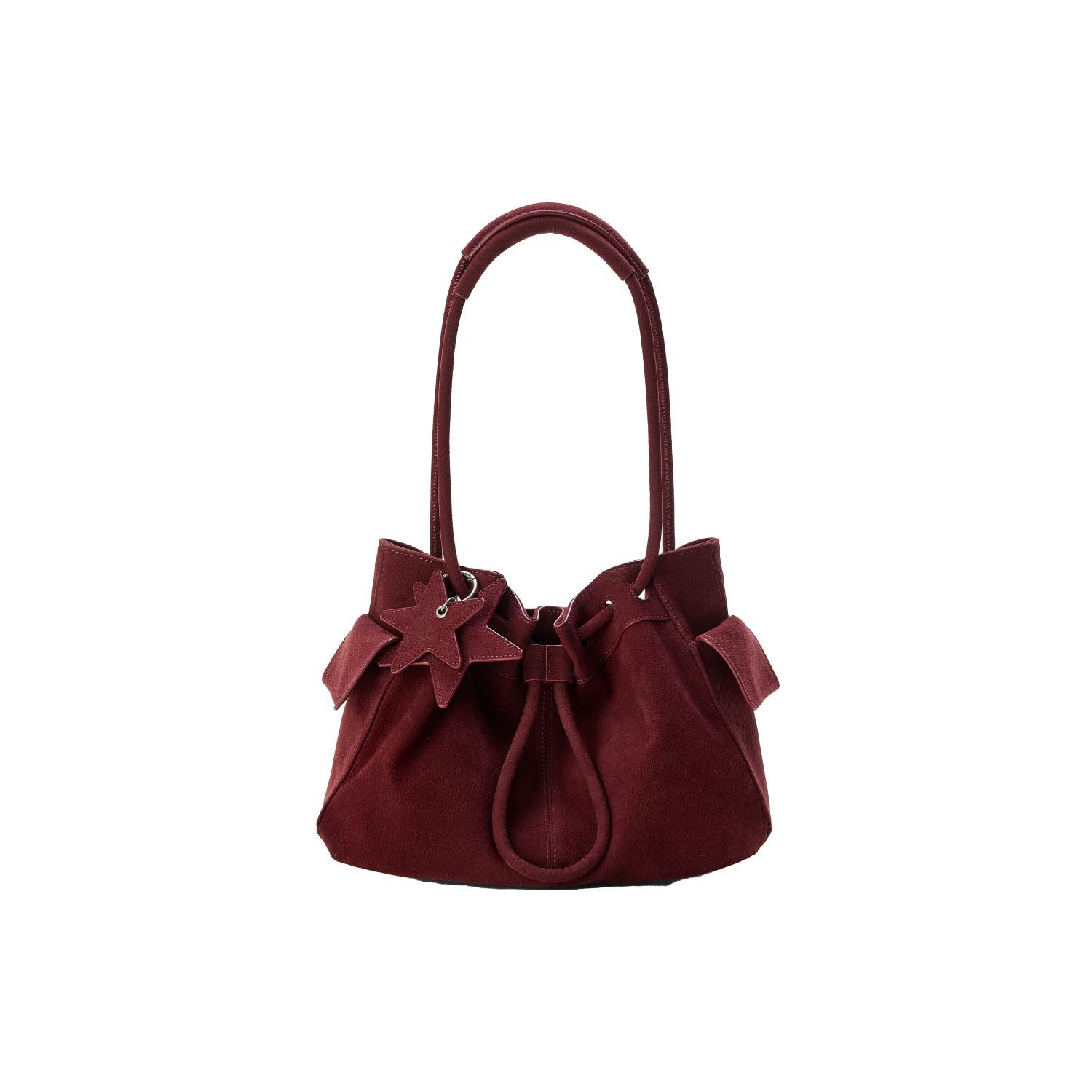 Sarah Express Cloud-Shaped Large Capacity Tote Bag for Women - PU Leather Shoulder Bag with Compartments