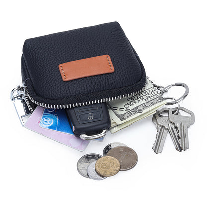 Sarah Express Mini Genuine Leather Wallet for Women – Slim Compact Bifold Card Holder