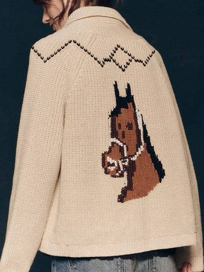 Sarah Express Women's Open Front Long Sleeve Cardigan - Lightweight Layering Sweater