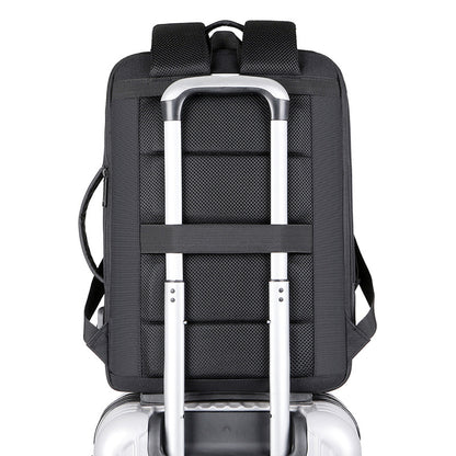Sarah Express Breathable Laptop Backpack – Expandable 20-35L Oxford Fabric Travel & School Bag
