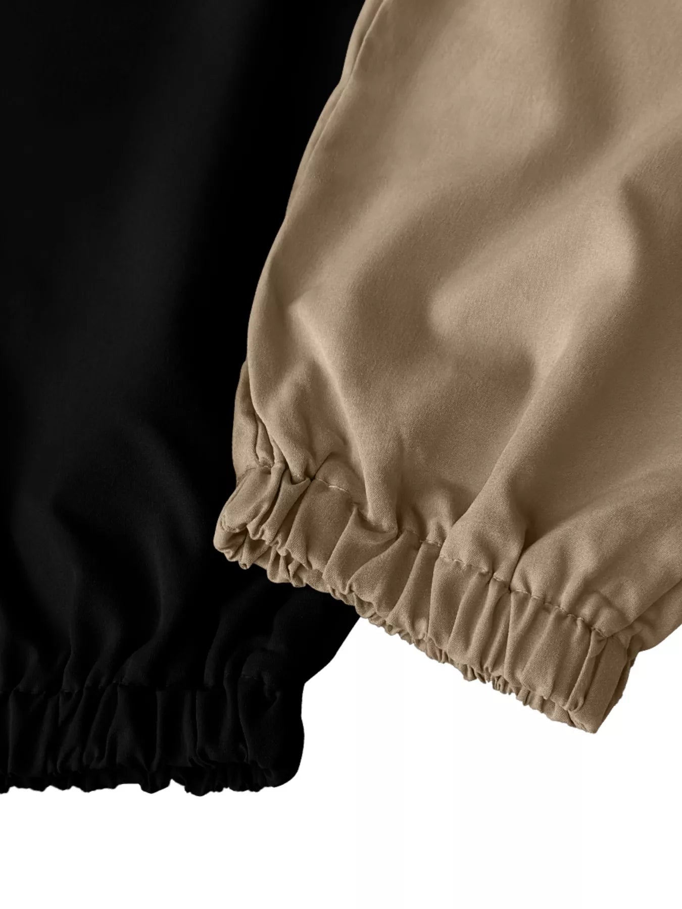 Sarah Express Women's 2 Piece Elastic Waist Cargo Pants Set