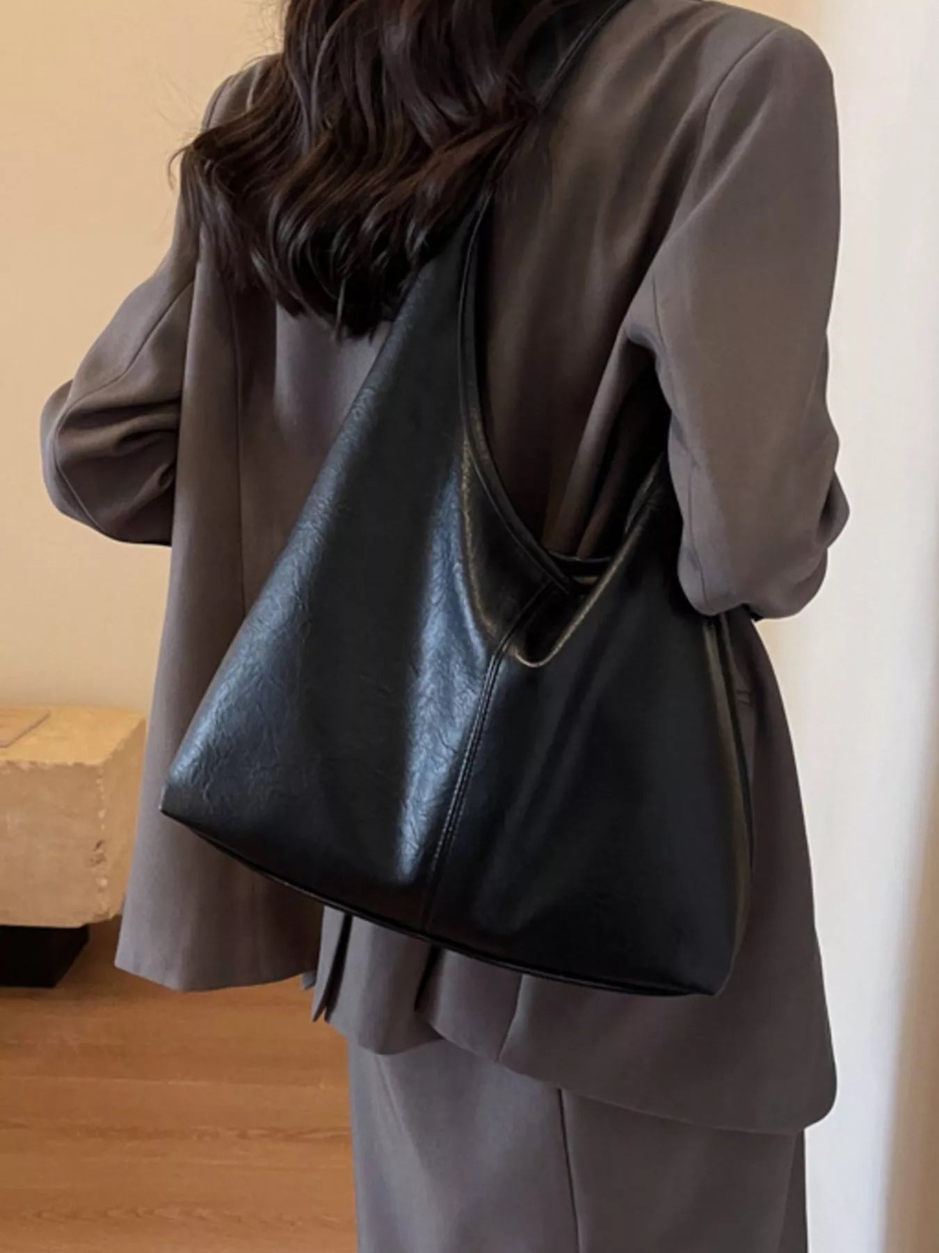 Sarah Express Women's PU Leather Shoulder Bag