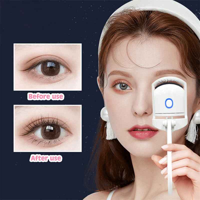 Sarah Express Rechargeable Heated Eyelash Curler USB Electric Temperature Control Portable Mini