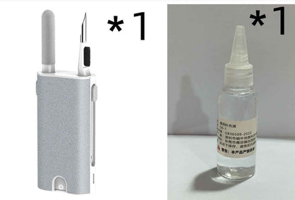 Sarah Express 5-in-1 Screen Cleaner Kit for Phones, Laptops, Tablets & Earbuds - Professional Electronics Cleaning Tools White set 1PC