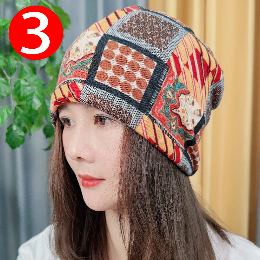 Sarah Express Twisted Convertible Hat Scarf Multi Way Head Wrap Cold Weather Accessory