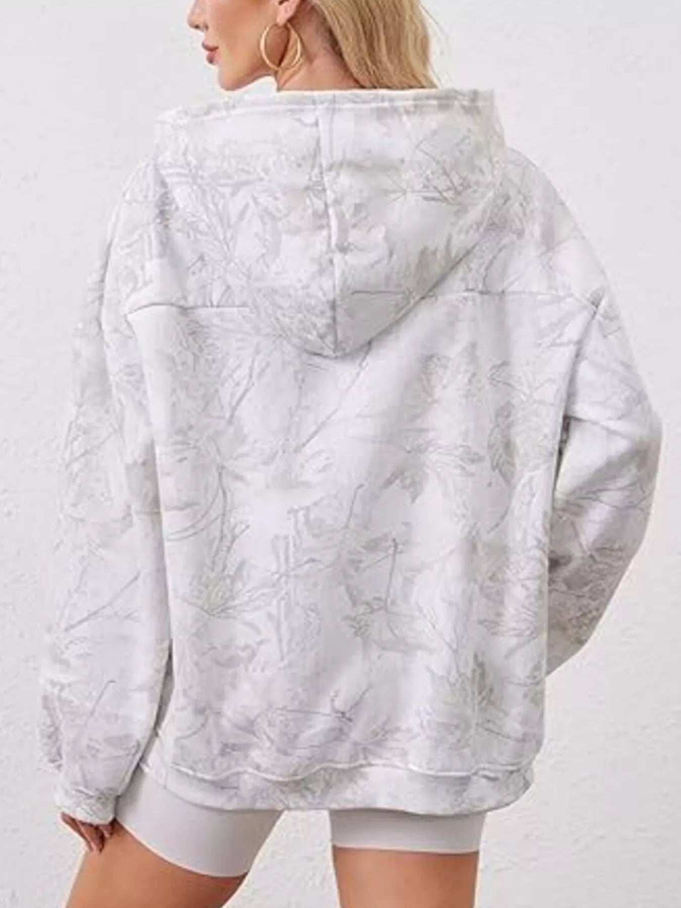 Sarah Express Women's Oversized Hoodie with Kangaroo Pocket - Long Sleeve Pullover Sweatshirt Plus Size