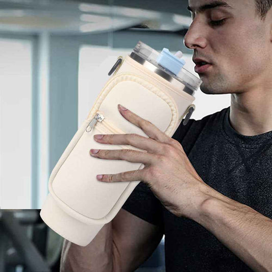 Sarah Express Neoprene Insulated Cup Sleeve for Tumblers - Thermal Straw Cup Holder Cover