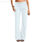 Sarah Express Lightweight Bootcut Athletic Pants Zipper Pocket Workout Leggings