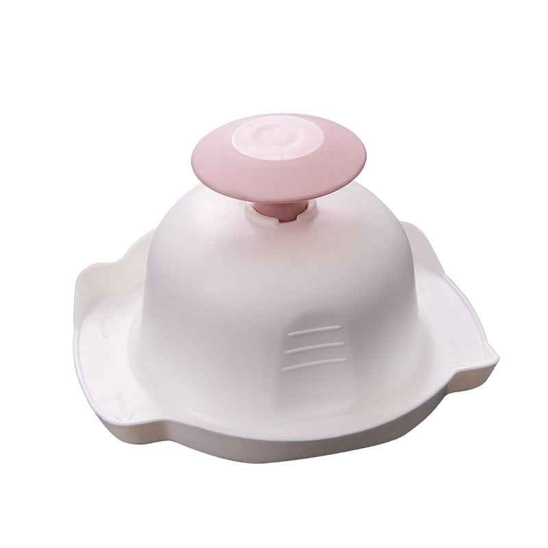 Sarah Express Professional Stainless Steel Grater Vegetable Fruit Slicer Peeler Kitchen Tool Pink hand guard