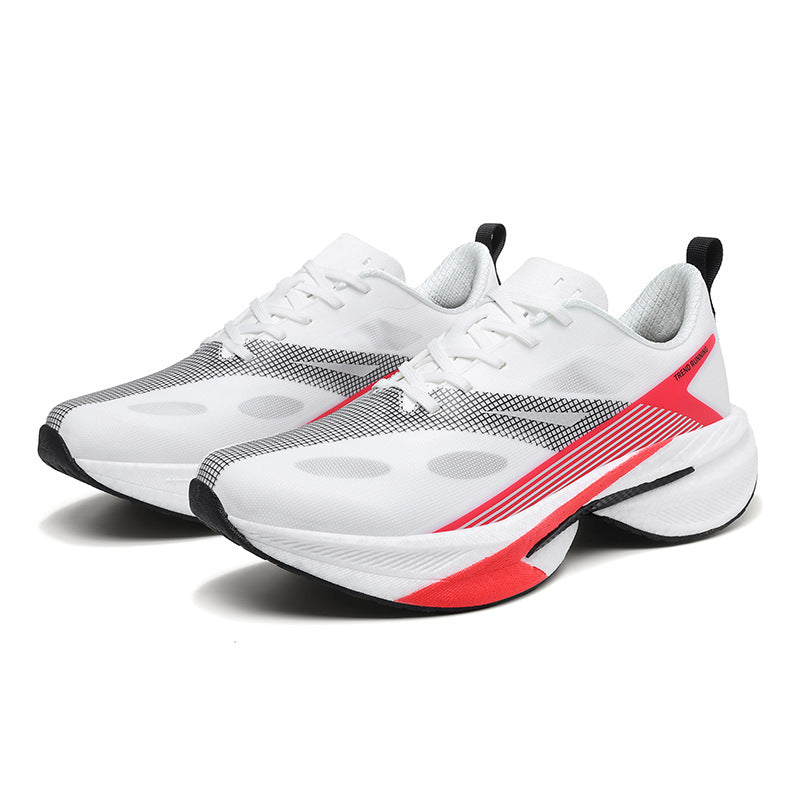 Sarah Express Mens Breathable Soft-soled Cushioned And Abrasion-resistant Mesh Shoes