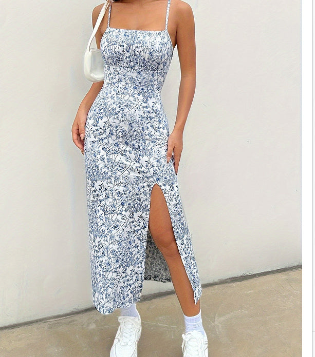 Sarah Express Floral Sunflower Maxi Dress Sleeveless Sheath
