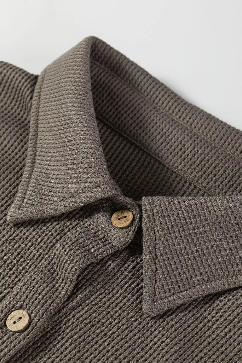 Sarah Express Women's Waffle Knit Shirt Tunic Dress