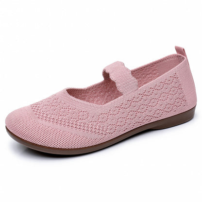 Sarah Express Breathable Slip-On Soft-Soled Non-Slip Casual Flat Shoes