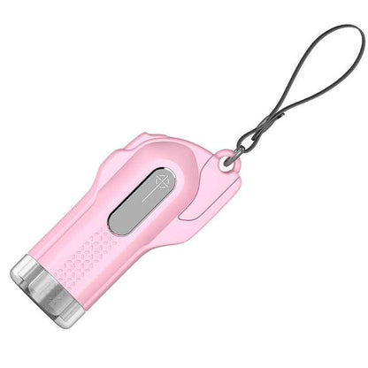 Sarah Express Emergency Window Breaker Safety Hammer - Tungsten Steel Car Escape Tool Pink