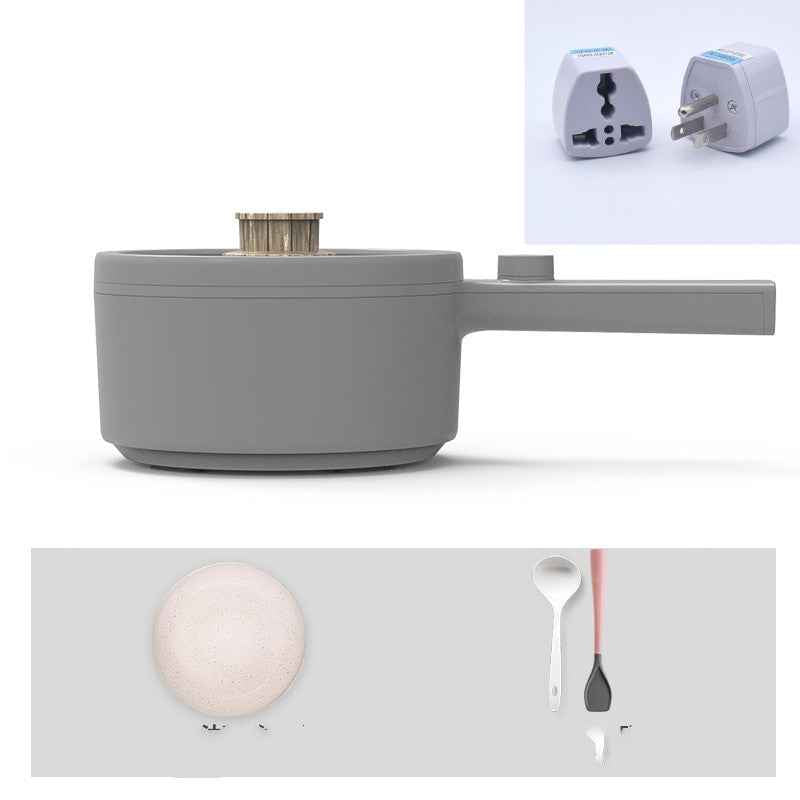 Sarah Express Mini Electric Fondue Frying Pan - Multi-Function Ceramic Glaze Cooker for Steaming, Frying & Stewing Style3