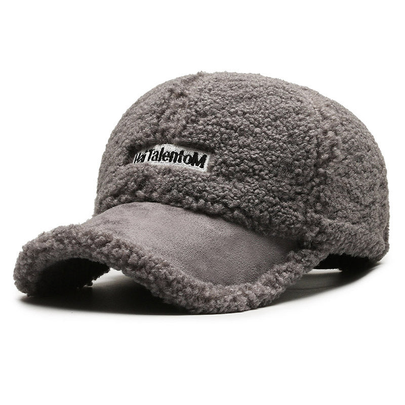 Sarah Express Women's Plush Peaked Cap Baseball Hat Adjustable Winter Warm