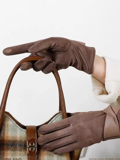 Sarah Express Lightweight Touchscreen Gloves - Winter Warm Texting Gloves for Women Men