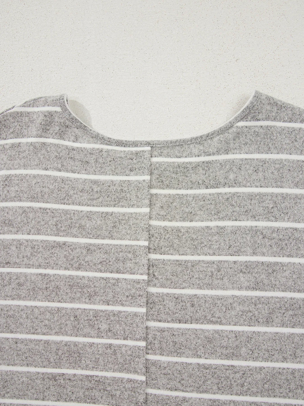 Sarah Express Women's Stripe Dolman Sleeve Drop Shoulder Top