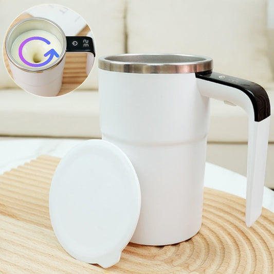 Sarah Express Self-Stirring Electric Coffee Mug - USB Rechargeable Automatic Magnetic Mixing Cup with IP67 Waterproof Stainless Steel