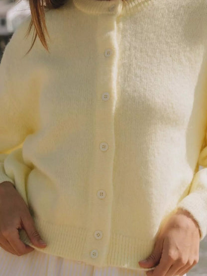 Sarah Express Women's Button-Down Knit Cardigan