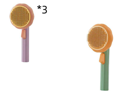 Sarah Express Self-Cleaning Pet Grooming Brush for Cats & Dogs - 232 Steel Needles Massage Comb Set