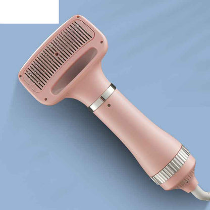 Sarah Express Professional Pet Hair Dryer for Dogs & Cats - 3-Speed Grooming Blow Dryer with Low Noise Oneclick hair removal pink