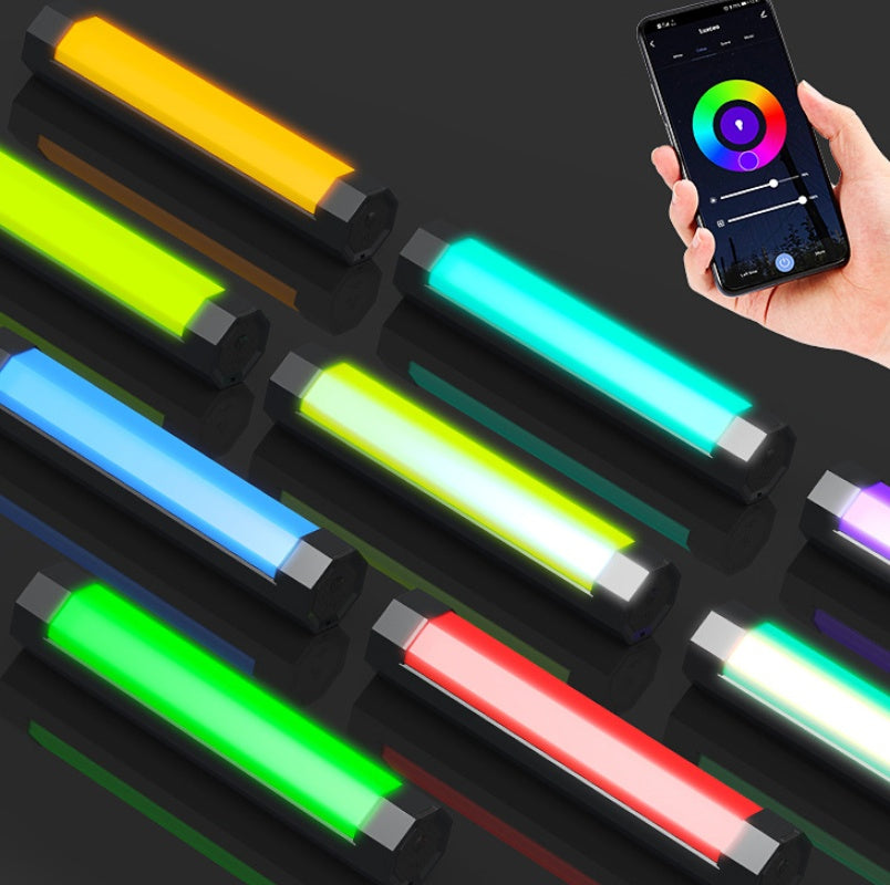 RGB LED Photography Light Waterproof Handheld Video Tube Stick