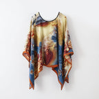 Sarah Express Women's Multifunctional Pullover Shawl Scarf Wrap