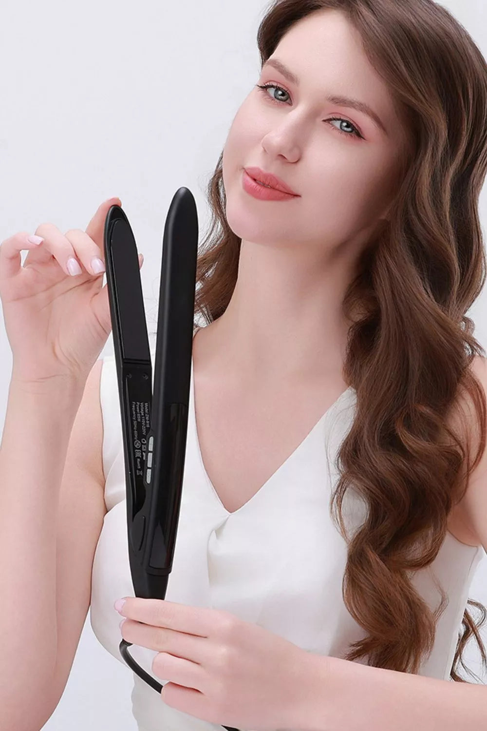 Sarah Express 2-in-1 Hair Curler and Straightener - Dual Function Styling Tool