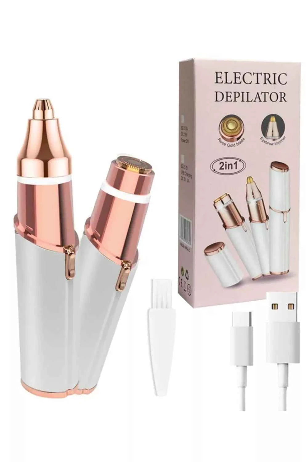 Sarah Express Women's Portable Hair Remover Epilator - Electric Multi-Purpose Hair Removal Device