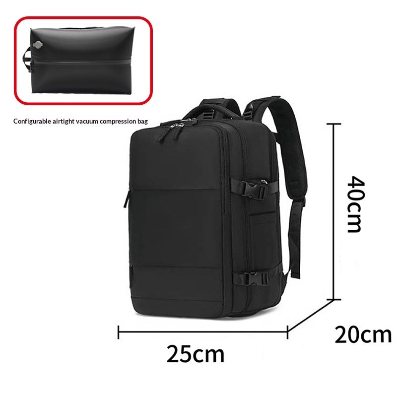 Sarah Express Men's Waterproof Laptop Backpack | Travel & Business Nylon Bag with Dry-Wet Separation