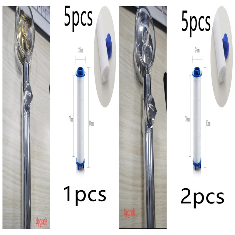 Sarah Express Turbo Propeller Shower Head - 360° High Pressure Water Saving Rainfall Showerhead Set26