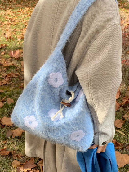 Sarah Express Women's Floral Applique Handbag