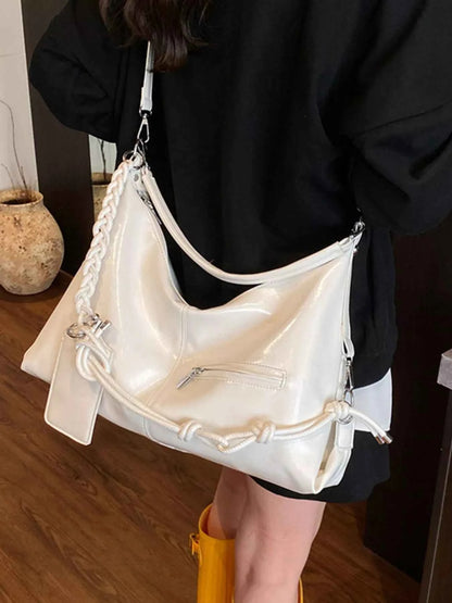 Sarah Express Women's PU Leather Shoulder Bag - Large Capacity Handbag