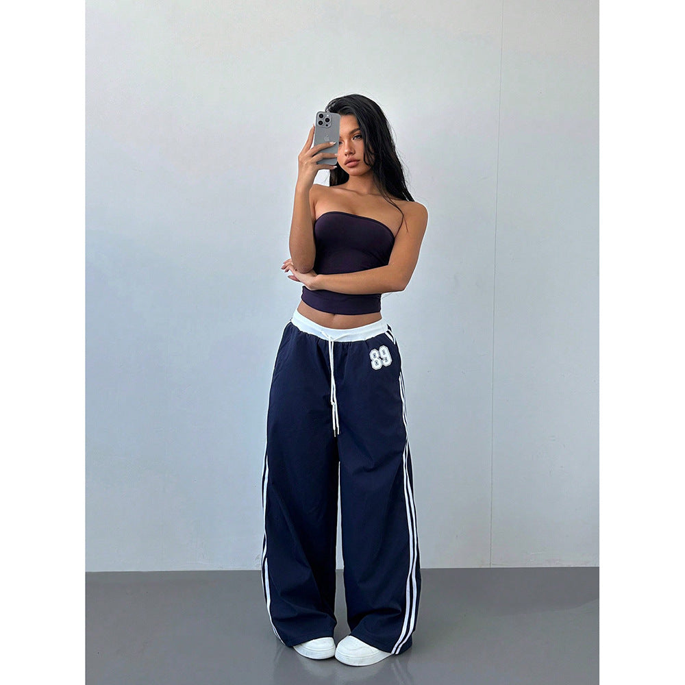 Women's Loose Trendy Digital Printing Long Pants