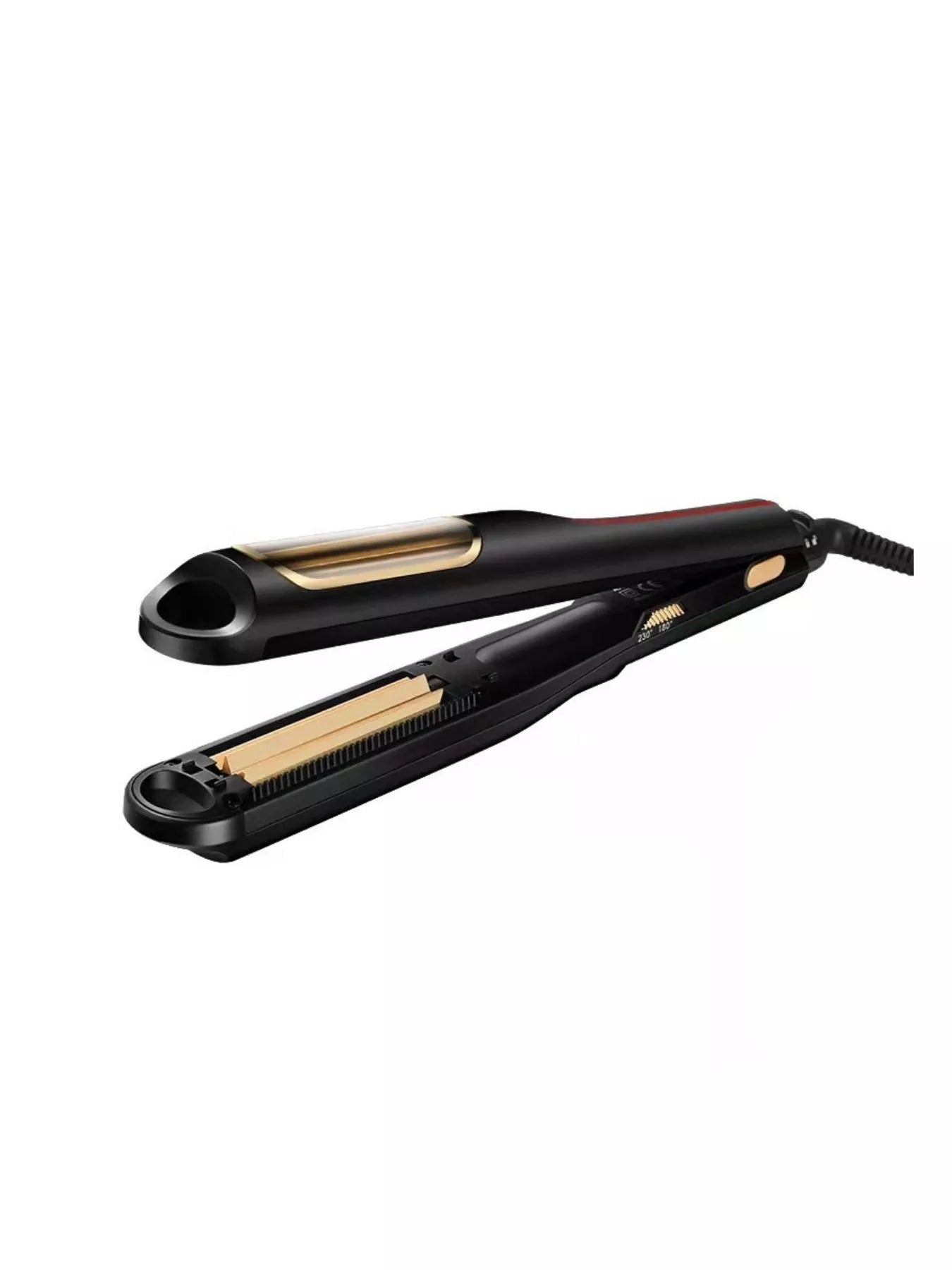 Sarah Express 2-in-1 Hair Curling Iron and Straightener - Fast Heating Styling Tool