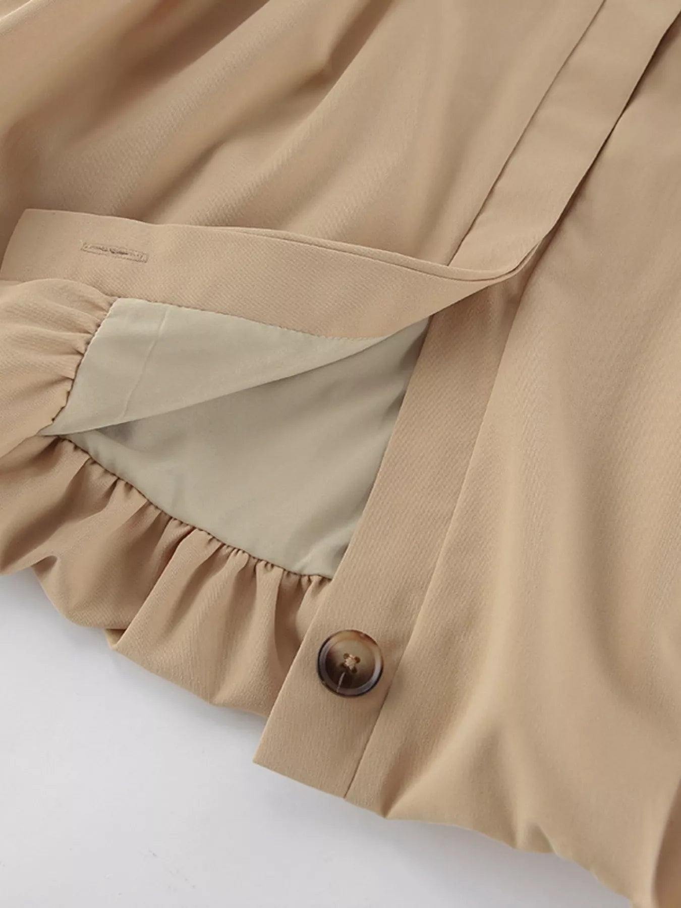 Sarah Express Women's Puff Sleeve Cropped Jacket