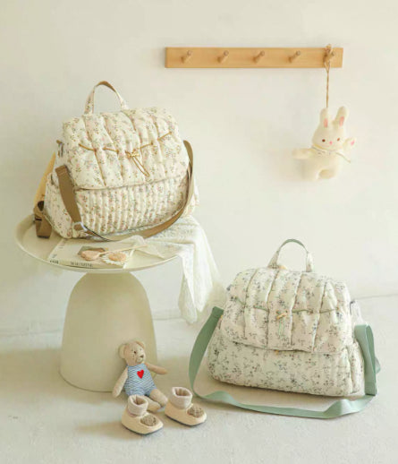 Sarah Express Breathable Floral Diaper Bag