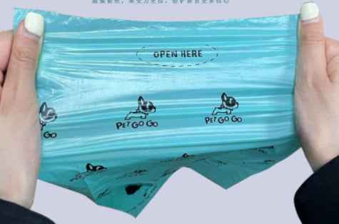 Sarah Express Dog Pooper Scooper with Built-in Bag Dispenser - Portable Pet Waste Pickup Tool Garbage Bag